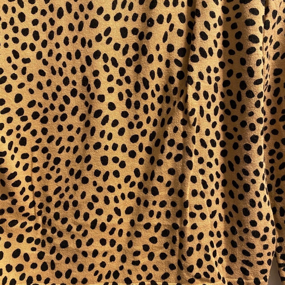 J Crew Animal Print Womens Sweater Size L - Picture 3 of 4